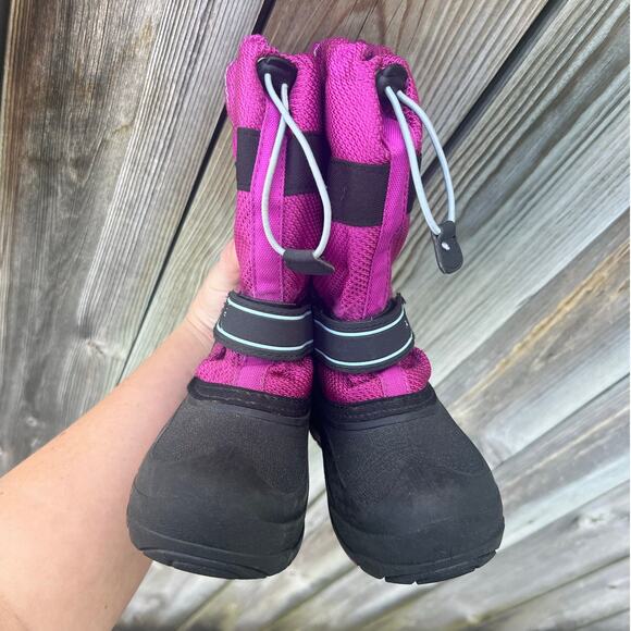 Kamik Kids Viola 2 Waterproof Winter Boots Purple Size 12 -40°F Insulated - Picture 2 of 8